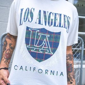 Vintage 90s Big Bear Los Angeles CA 100% Cotton  Tshirt